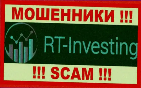 Лого МОШЕННИКОВ RT-Investing Com