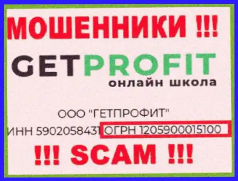 Get Profit воры интернета !!! Их номер регистрации: 1205900015100