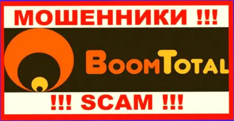 Лого МОШЕННИКА Бум-Тотал Ком