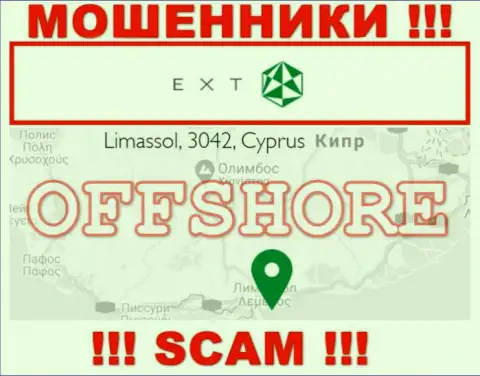 Офшорные internet-мошенники EXT Лтд скрываются вот здесь - Кипр