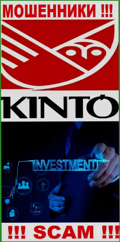 Кинто Ком - это кидалы, их деятельность - Инвестиции, направлена на слив финансовых средств доверчивых людей