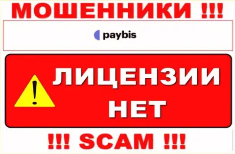 Сведений о лицензионном документе PayBis на их официальном онлайн-сервисе не предоставлено - это РАЗВОДИЛОВО !!!
