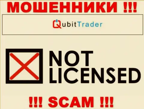 У МОШЕННИКОВ Кьюбит-Трейдер Ком отсутствует лицензия - осторожнее !!! Лишают денег людей