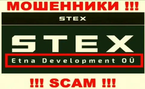 На интернет-сервисе Stex написано, что Етна Девелопмент ОЮ - это их юридическое лицо, однако это не значит, что они честные