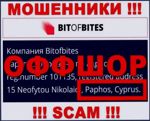 БитОфБитес Лтд - это ворюги, их место регистрации на территории Кипр