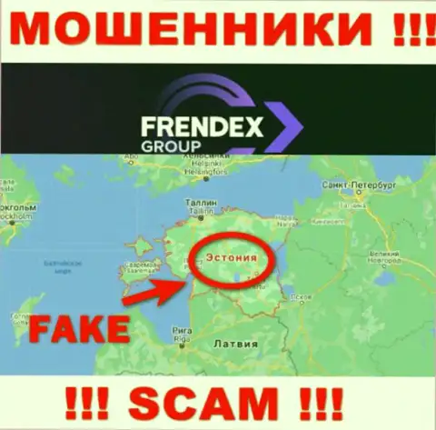 На сайте FrendeX вся информация касательно юрисдикции ложная - однозначно мошенники !