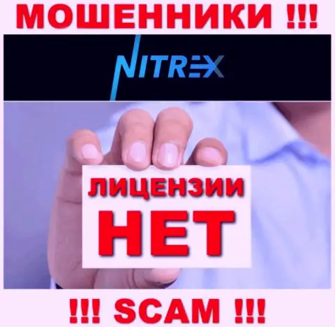 Будьте осторожны, компания Nitrex Pro не получила лицензионный документ - это аферисты