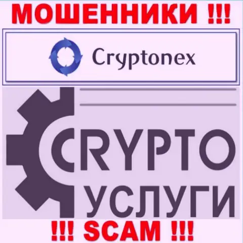 Работая с Cryptonex LP, сфера деятельности которых Криптовалютные услуги, рискуете лишиться своих вложений