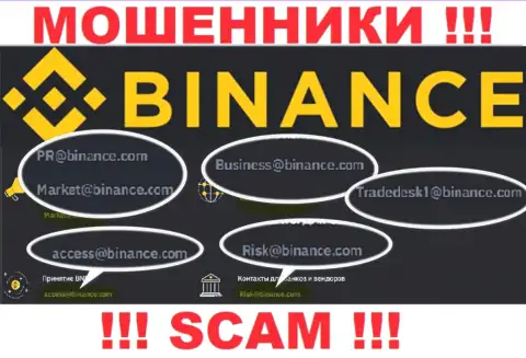 Не стоит общаться с мошенниками Binance, и через их e-mail - обманщики