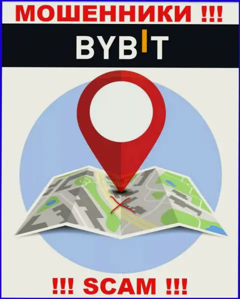 ByBit не предоставили свое местонахождение, на их сервисе нет сведений о юридическом адресе регистрации