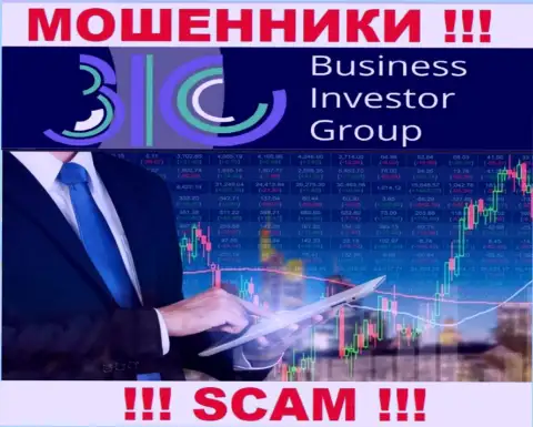Будьте осторожны !!! Business Investor Group МОШЕННИКИ !!! Их сфера деятельности - Broker
