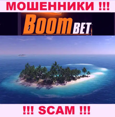 Вы не сумели найти сведения об юрисдикции Boom Bet ? Держитесь как можно дальше - это интернет-мошенники !