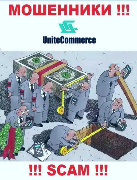 Вы ошибаетесь, если вдруг ждете доход от взаимодействия с дилером Unite Commerce - это МОШЕННИКИ !!!