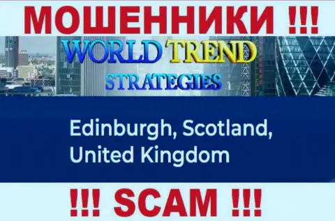 С WorldTrendStrategies довольно-таки рискованно работать, т.к. их официальный адрес в оффшоре - Edinburgh, Scotland, United Kingdom