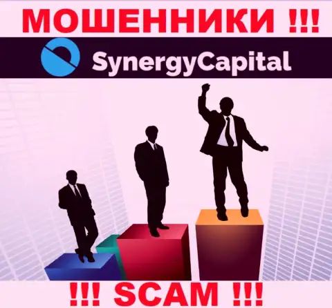 SynergyCapital Cc предпочли анонимность, инфы о их руководстве Вы не найдете